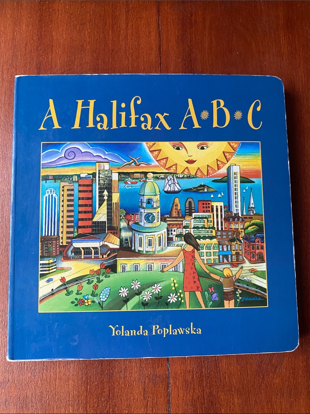 Halifax A B C Hardcover Children’s Board Book Yolanda Poplawska Gift Nova Scotia